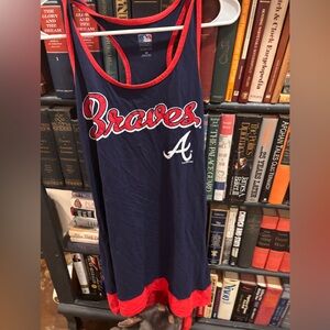 Atlanta Braves Navy Tank Top